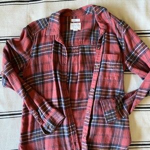 Plaid long sleeve
